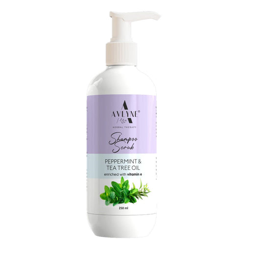 Avlyne Shampoo Scrub Peppermint & Tea Tree oil 250ml